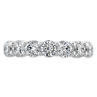 Hearts on Fire Signature 7 Stone Band 18K White Gold - HBASIG700508W thumbnail