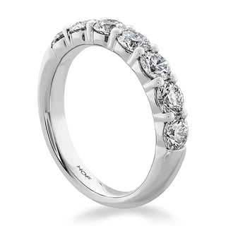 Hearts on Fire Signature 7 Stone Band 18K White Gold - HBASIG700508W thumbnail