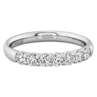 Hearts on Fire Signature 7 Stone Band 18K White Gold - HBASIG700508W thumbnail