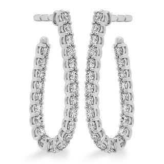 Signature Pear Hoop - Small thumbnail