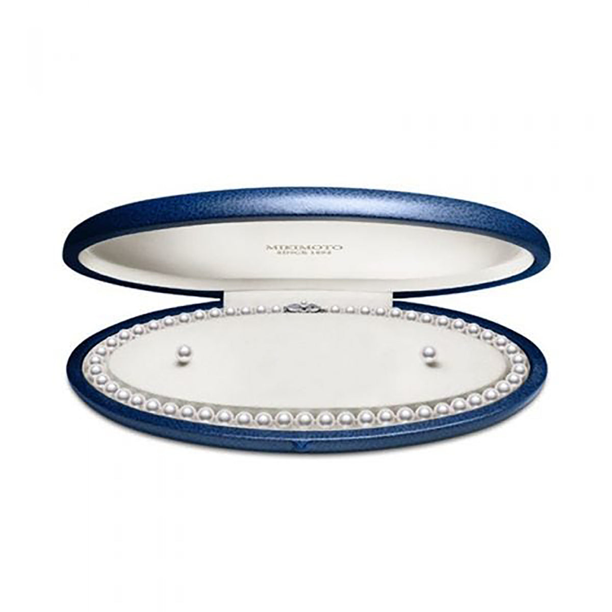 18" Akoya Cultured Pearl Two-Piece Gift Set 18K White Gold