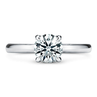 Vela Solitaire Ring with Diamond Gallery thumbnail