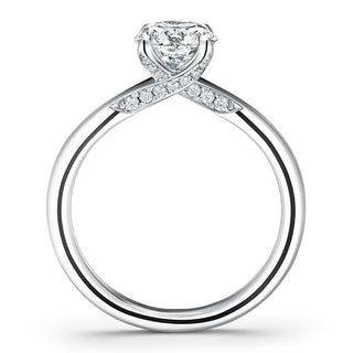 Vela Solitaire Ring with Diamond Gallery thumbnail