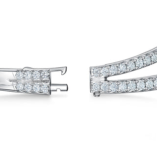 Vela Triple Row Pavé Bangle thumbnail