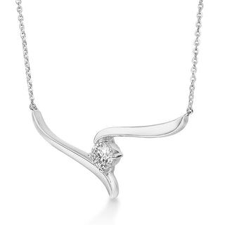 Vela Solitaire Crossover Pendant thumbnail