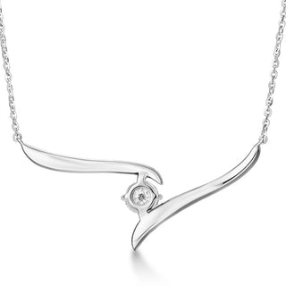 Vela Solitaire Crossover Pendant thumbnail